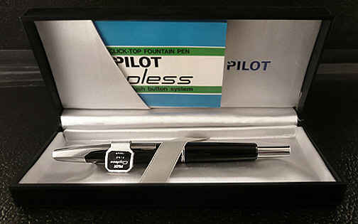 Pilot Namiki Vanishing Point Capless Fountain Pen
