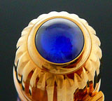 Cartier Pasha Light Blue and Gold Fountain Pen