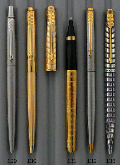 Parker Jotter, 45 Flighter, 75 Place Vendome, Cisele Ballpoints & Rollerball Pen