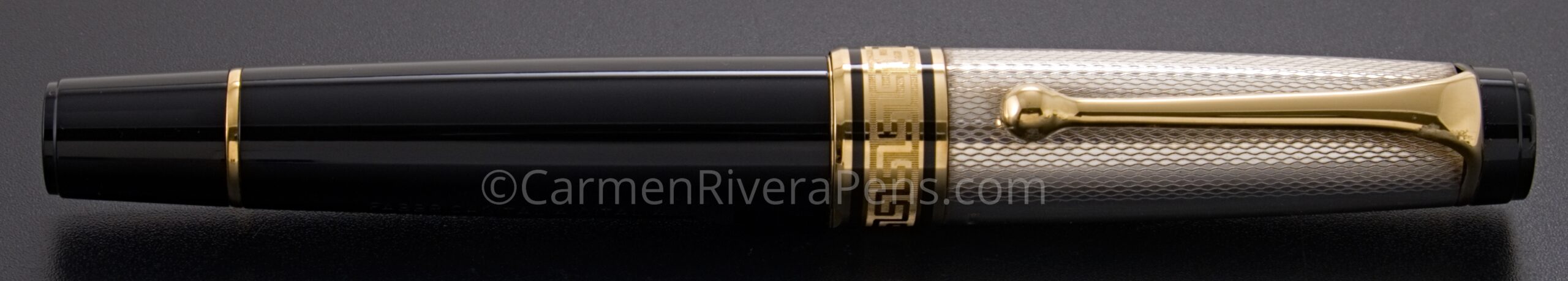 Aurora Optima Silver Rollerball Pen
