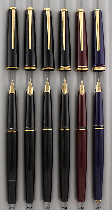 montblanc-generations-fountain pen-black-burgundy-purple-211-216