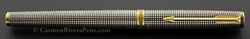 Parker 75 Premier Silver Cisele Fountain Pen