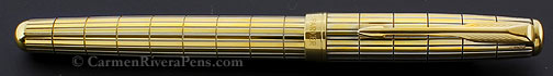 Parker Sonnet gold Vermeil Crocodile Fountain Pen