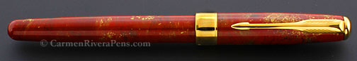 Parker Sonnet Premier Red Chinese Lacquer Fountain Pen