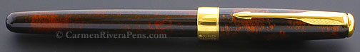 Parker Sonnet Premier Vision Fonce Dark Brown Lacquer Fountain Pen