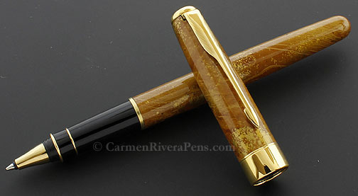 Parker Sonnet Premier Amber Chinese Lacquer Rollerball Pen