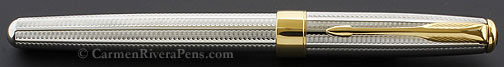 Parker Sonnet Silver Cascade Premier Fountain Pen 