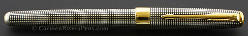 Parker Sonnet Premier Sterling Silver Cisele Fountain Pen