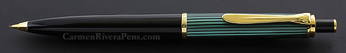 Pelikan D400 Green Stripe Mechanical Pencil