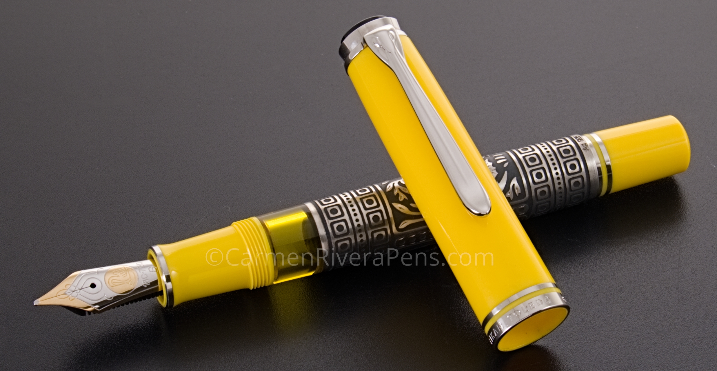 Pelikan M910 Toledo Yellow Fountain Pen
