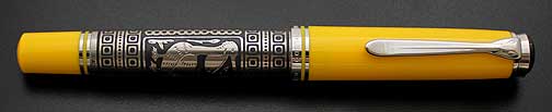 pelikan-toledo-m910-yellow-fountain-pen