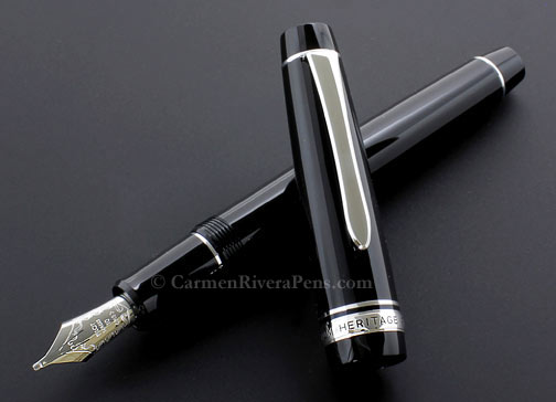 Pilot Custom Heritage 912 Black Fountain Pen