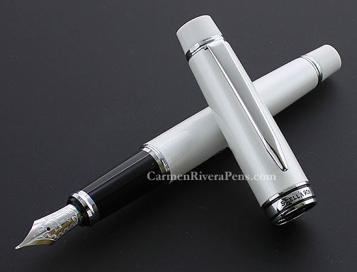 Pilot Stella Stargazer 90s Pearl White Fountain Pen