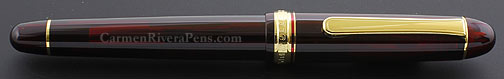 Platinum Century #3776 Bourgogne Red Fountain Pen