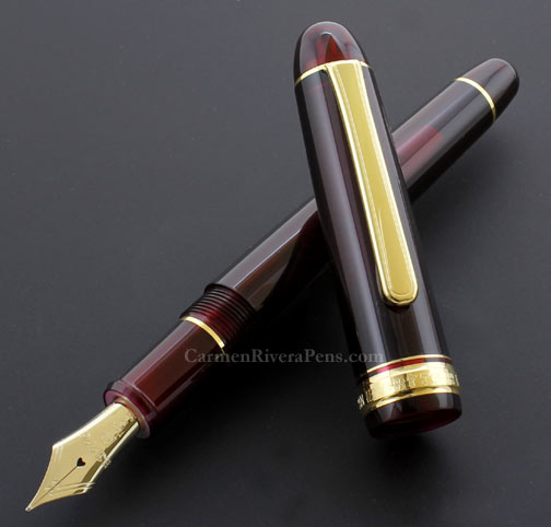 Platinum Century #3776 Bourgogne red Fountain Pen