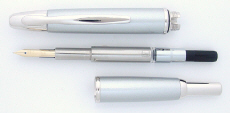 Pilot Vanishing Point Fountain Pen - Chrome