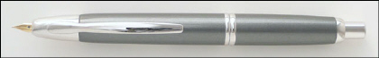 Gun Metal Gray Pilot Namiki Capless Vanishing Point fountain pen